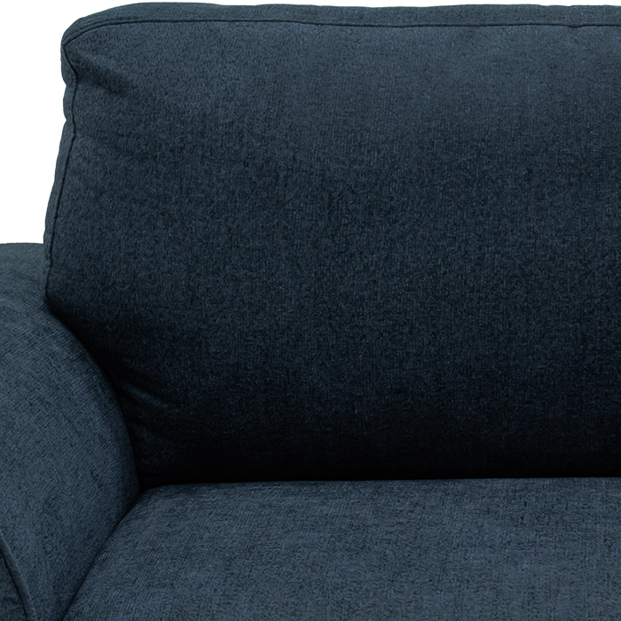 Sofa Tela Azul Oscuro Zilo | Sofá | salas